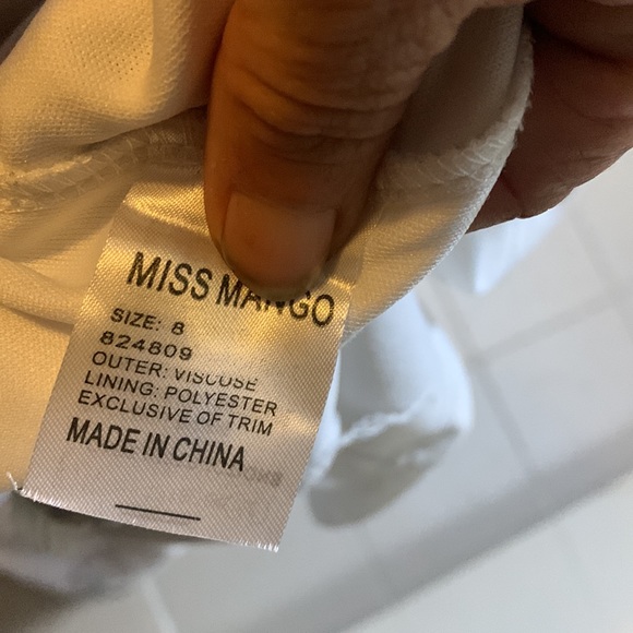 Miss Mango elegant maxi with split up the side, back cut out,halterneck, - Picture 8 of 8